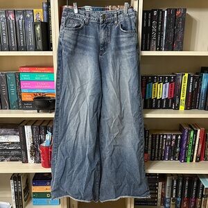 Double. M Classic Denim Wide-Leg Jeans